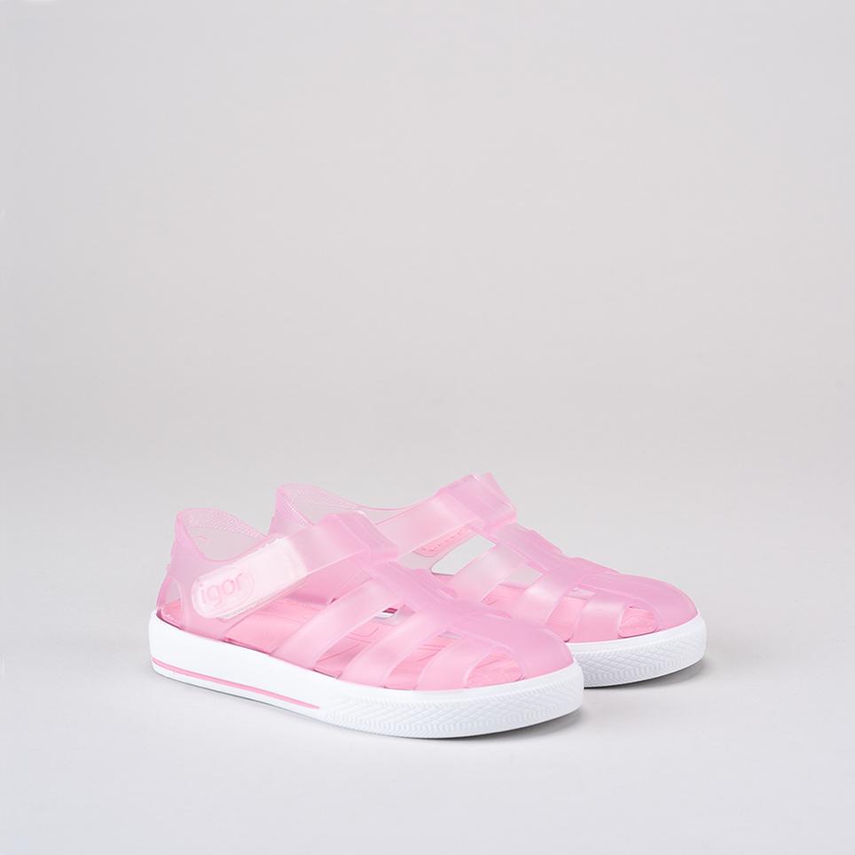 IGOR Baby Pink Jelly Sandals - Poppydoll