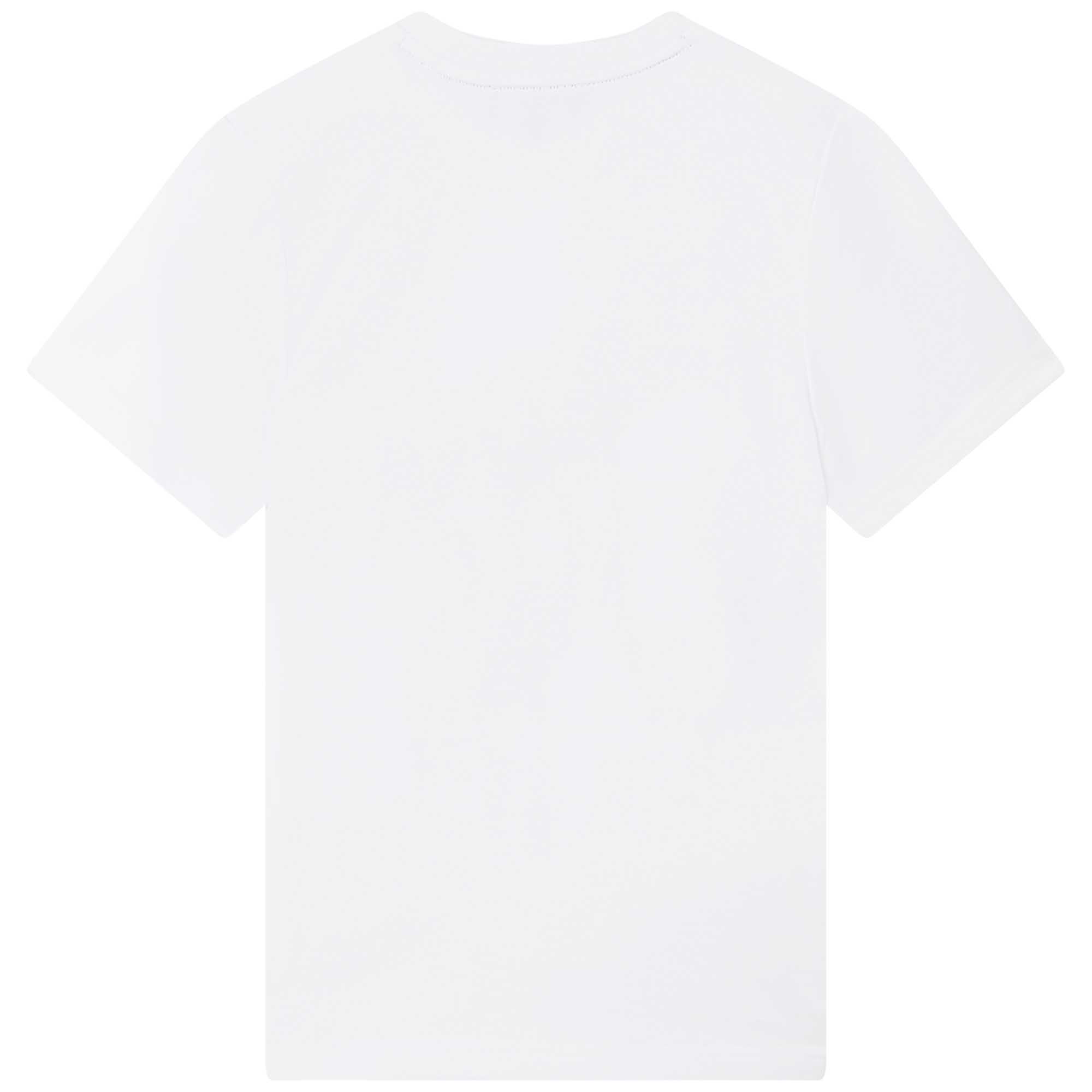 DNKY Boys White Logo TShirt - Poppydoll