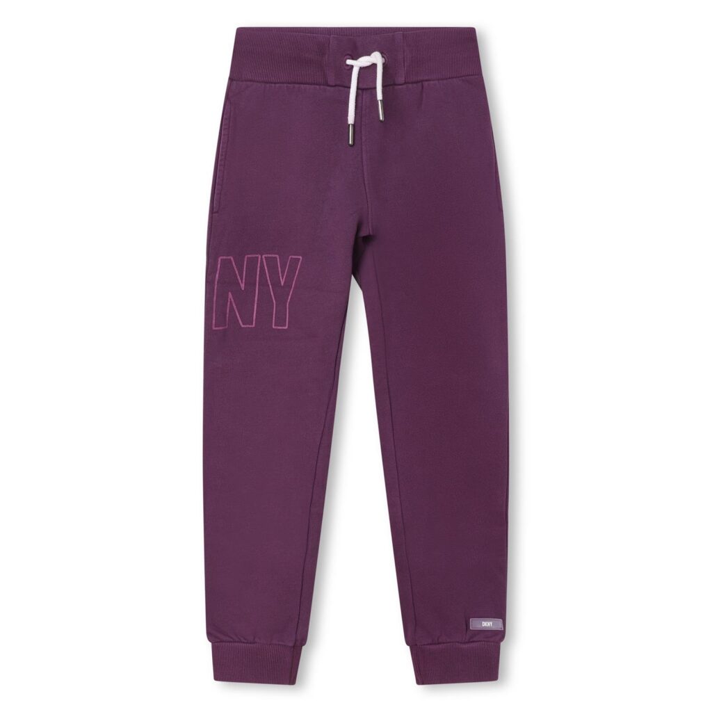 DKNY Purple Logo Joggers