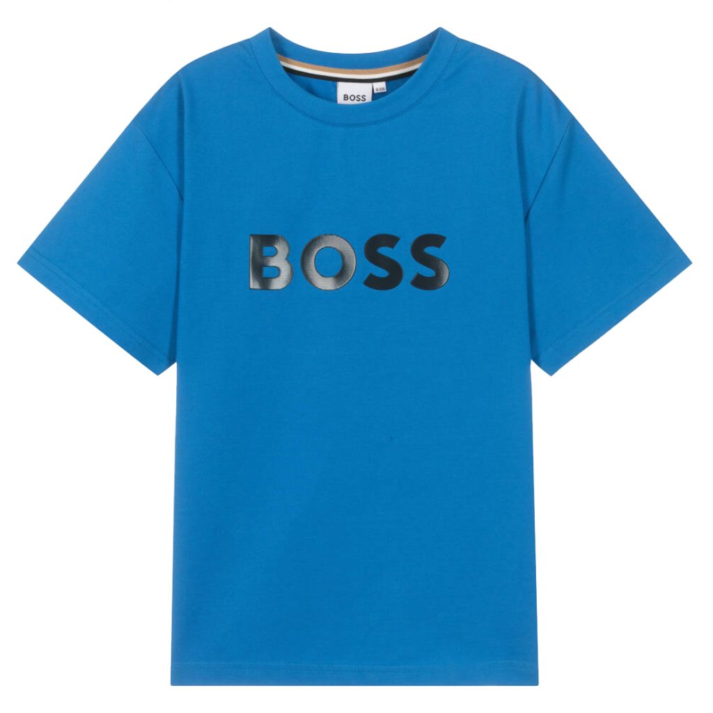 Boss blue pique Tshirt