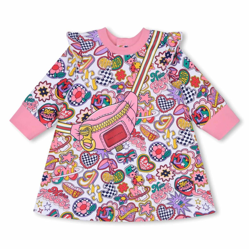 Marc Jacobs Pink Patches Dress
