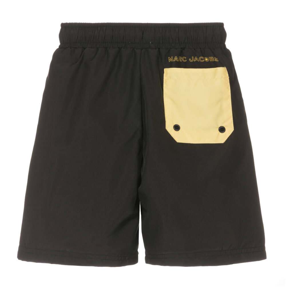 MARC JACOBS Black Smiley Swim Shorts