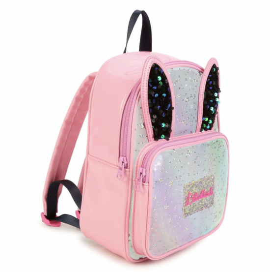 BILLIEBLUSH pink bunny backpack