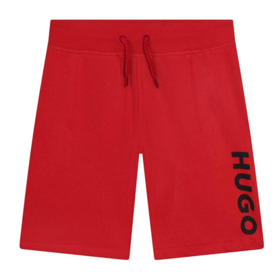 Hugo Red Logo Shorts